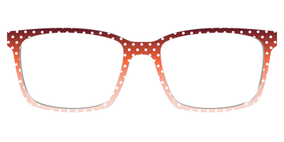 The Maroon to Blush Gradient Polka Dot - Front Top Thumbnail - Pair Eyewear