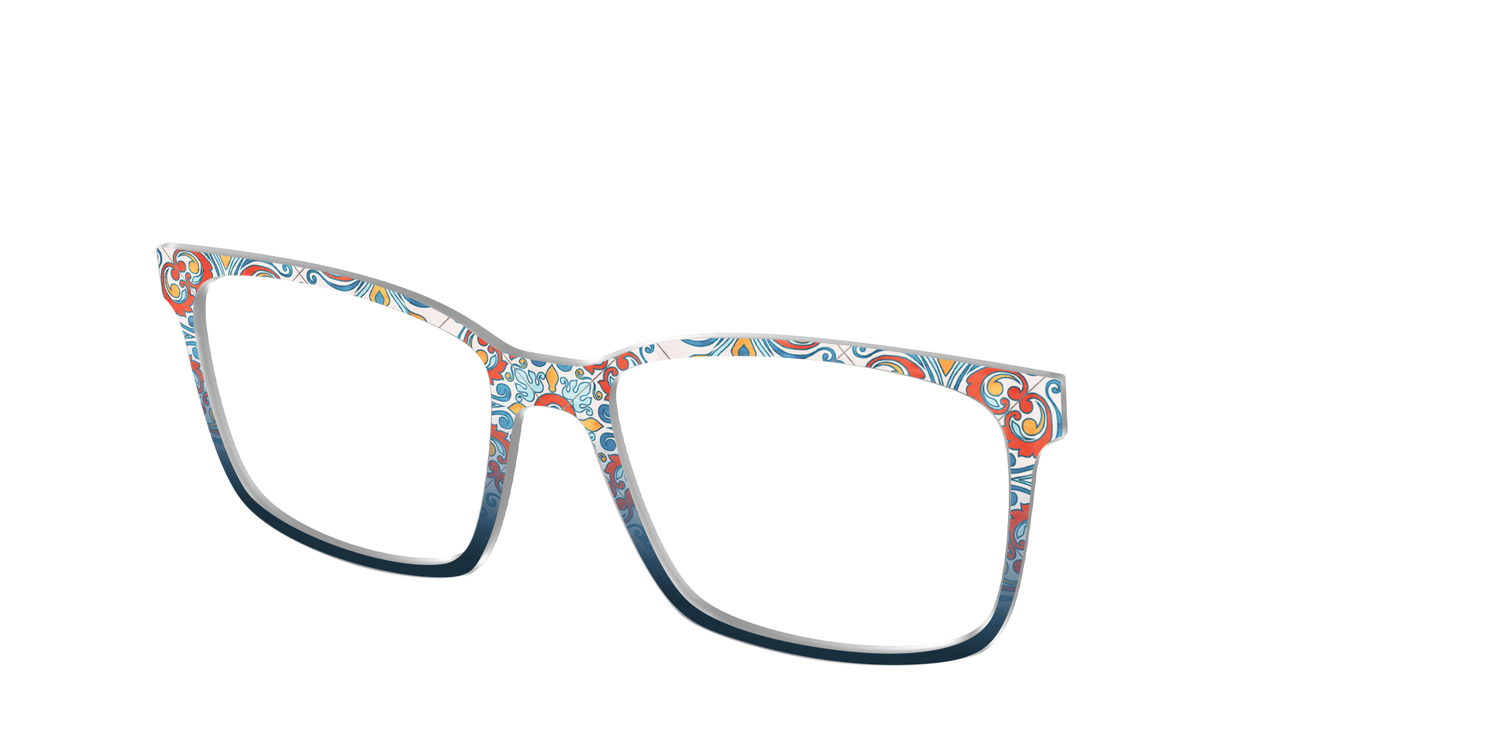 The Mediterranean Tile - Angle Top Image - Pair Eyewear
