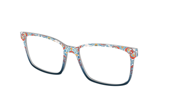 The Mediterranean Tile - Angle Top Thumbnail - Pair Eyewear