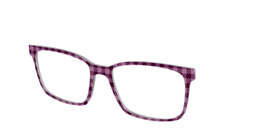 The Merlot Gingham - Angle Top Thumbnail - Pair Eyewear