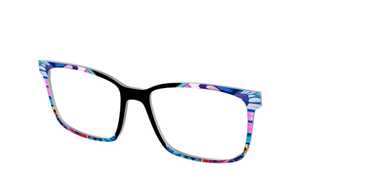 The Moonlit Radiance Wings - Angle Top Image - Pair Eyewear