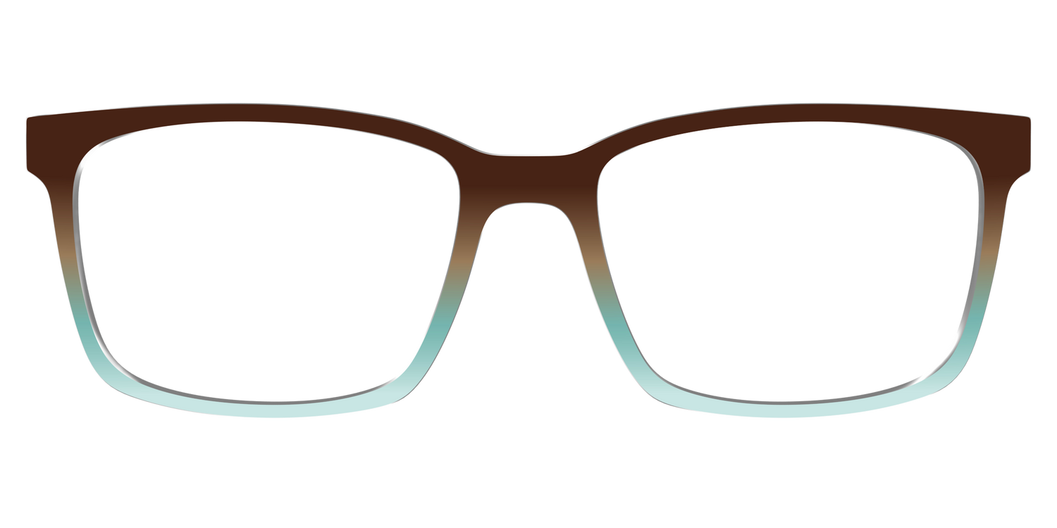 The Oak to Eggshell Gradient - Lifestyle Kirby Top Image - Pair Eyewear
