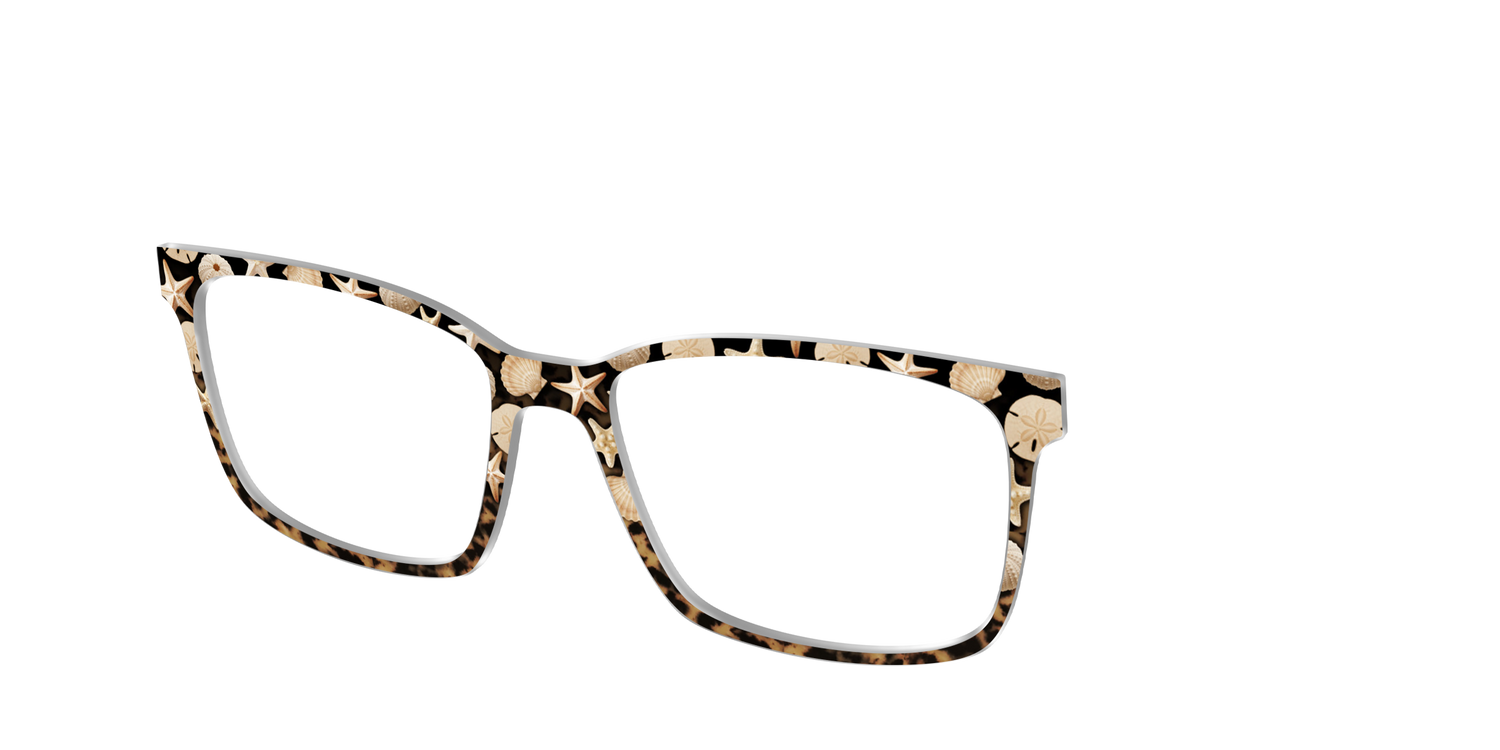 The Ocean Treasures Tortoise - Angle Top Image - Pair Eyewear