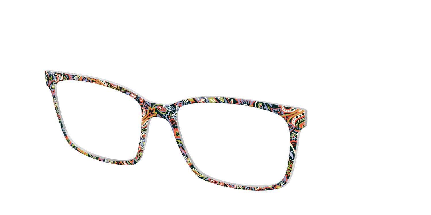 The Paradise Paisley - Angle Top Image - Pair Eyewear