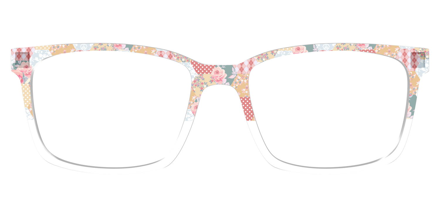 The Patchwork Hexagon Crystal Split - Lifestyle Kirby Top Image - Pair Eyewear