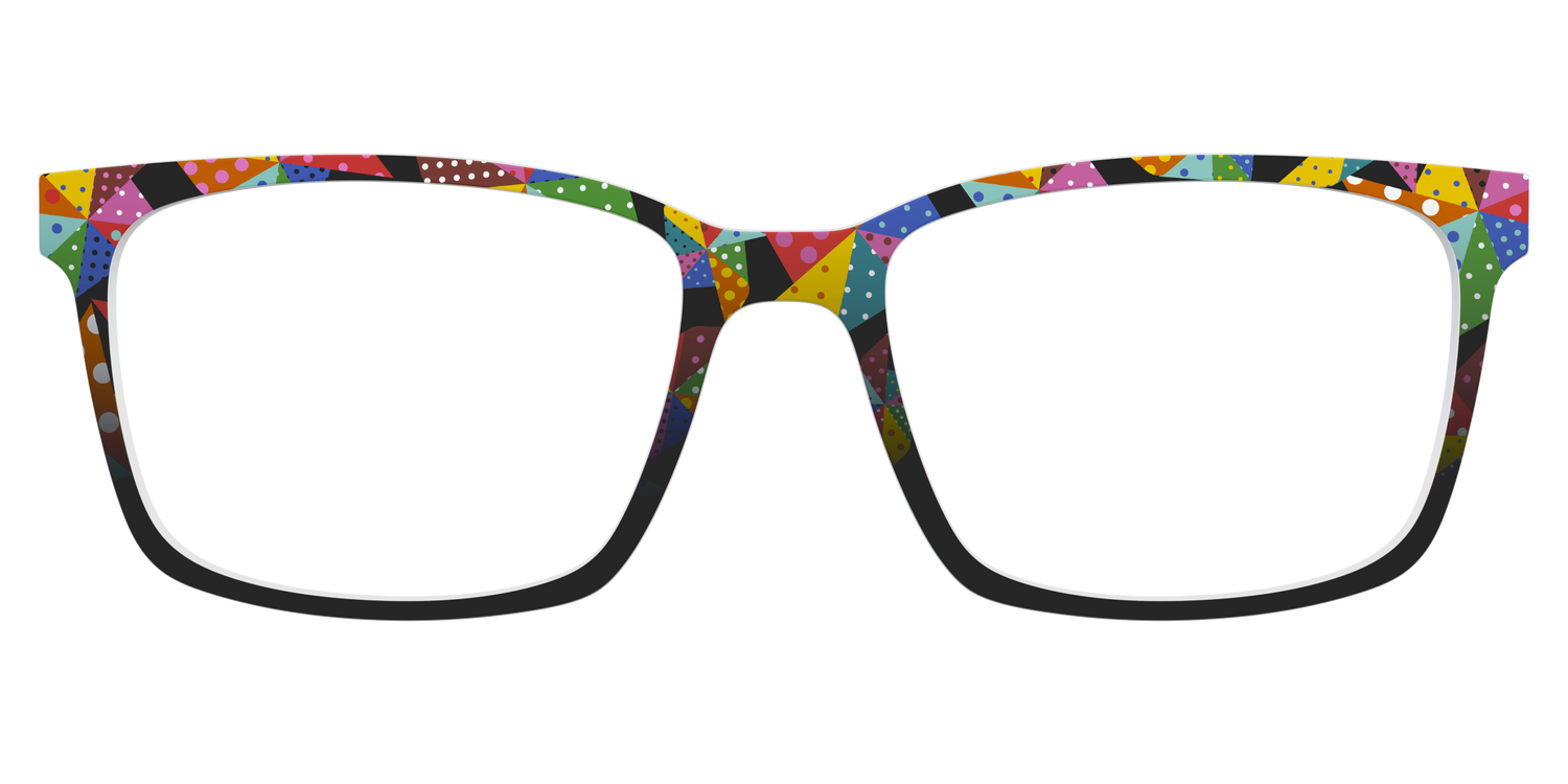 The Patchwork Pinwheels - Lifestyle Kirby Top Image - Pair Eyewear