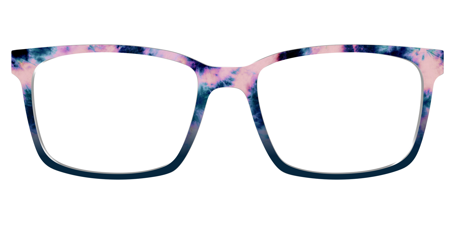 The Petal Pink Tie-Dye - Lifestyle Kirby Top Image - Pair Eyewear
