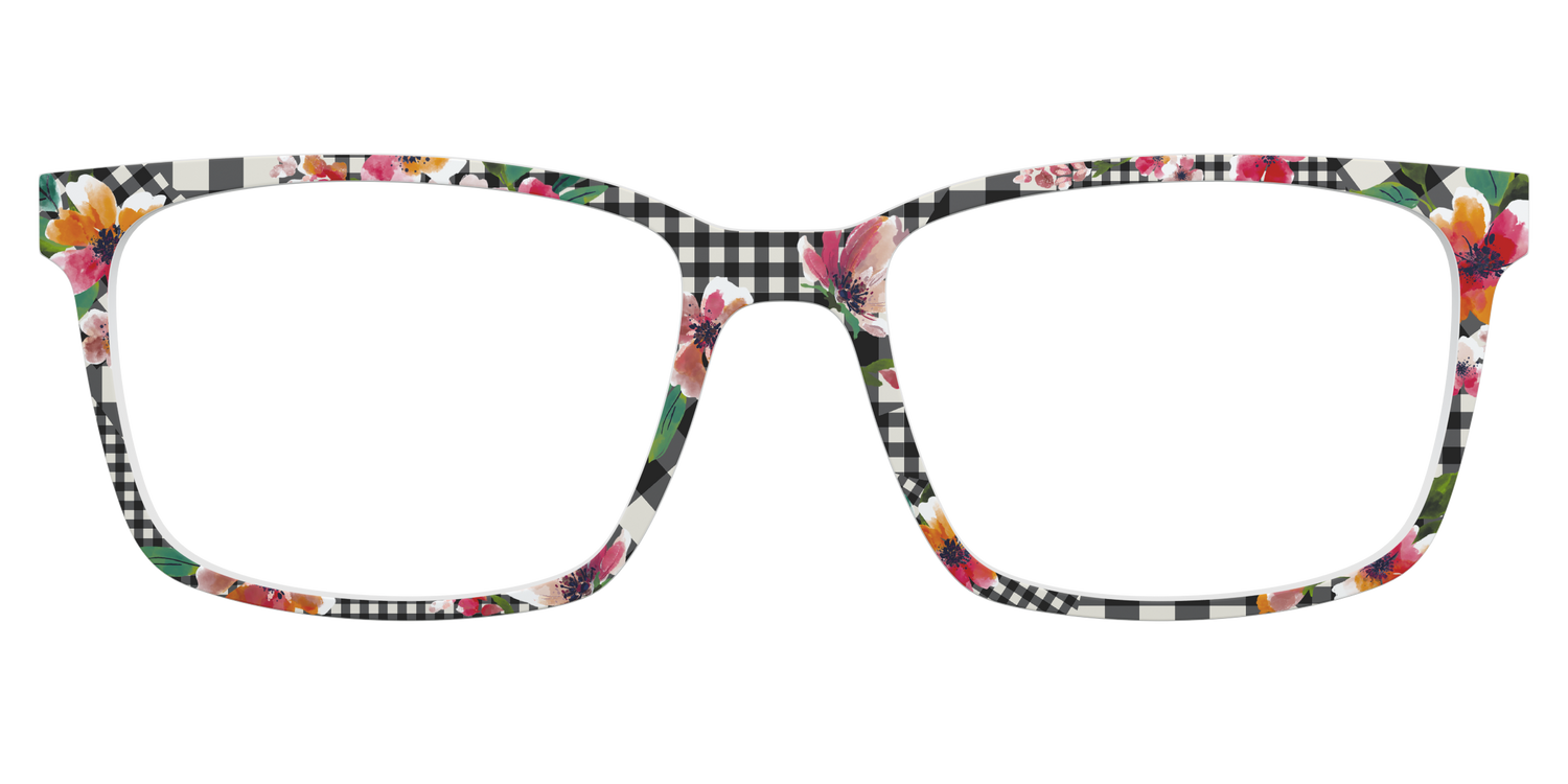The Petal Plaid - Lifestyle Kirby Top Image - Pair Eyewear