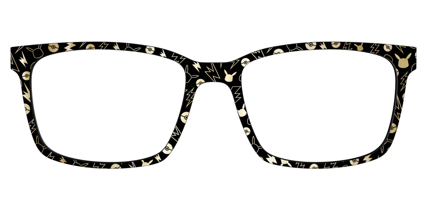 The Pikachu with Gold Foil - Lifestyle Kirby Top Image - Pair Eyewear