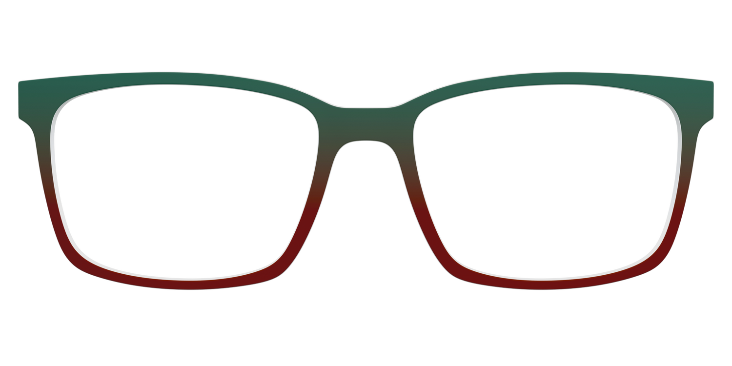 The Pine to Garnet Gradient - Lifestyle Kirby Top Image - Pair Eyewear