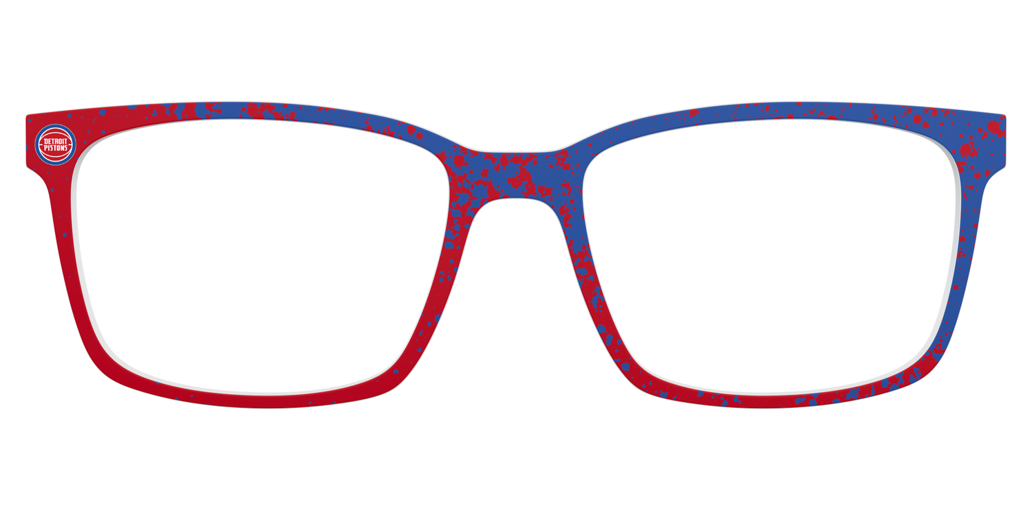 The Pistons Splatter - Lifestyle Kirby Top Image - Pair Eyewear
