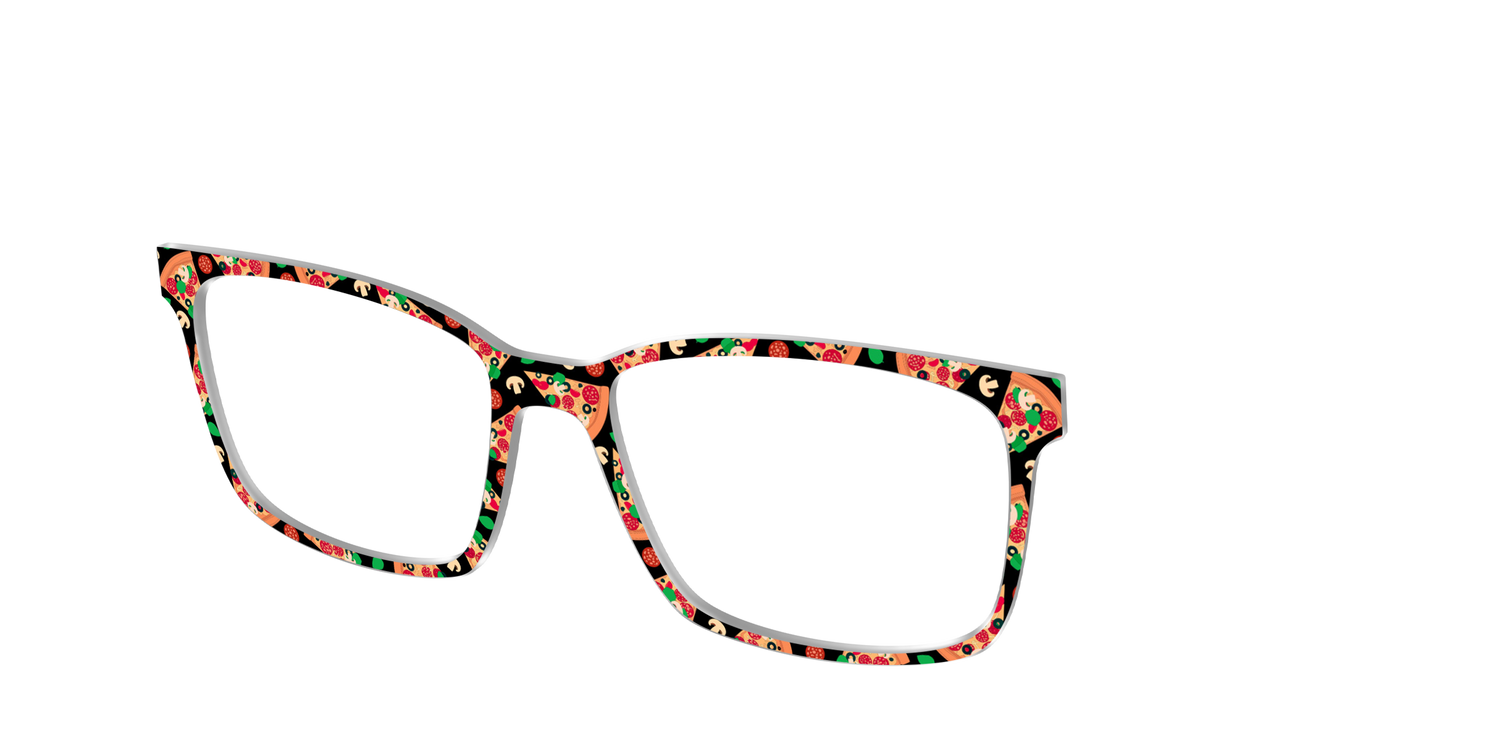 The Pizza Slices - Angle Top Image - Pair Eyewear