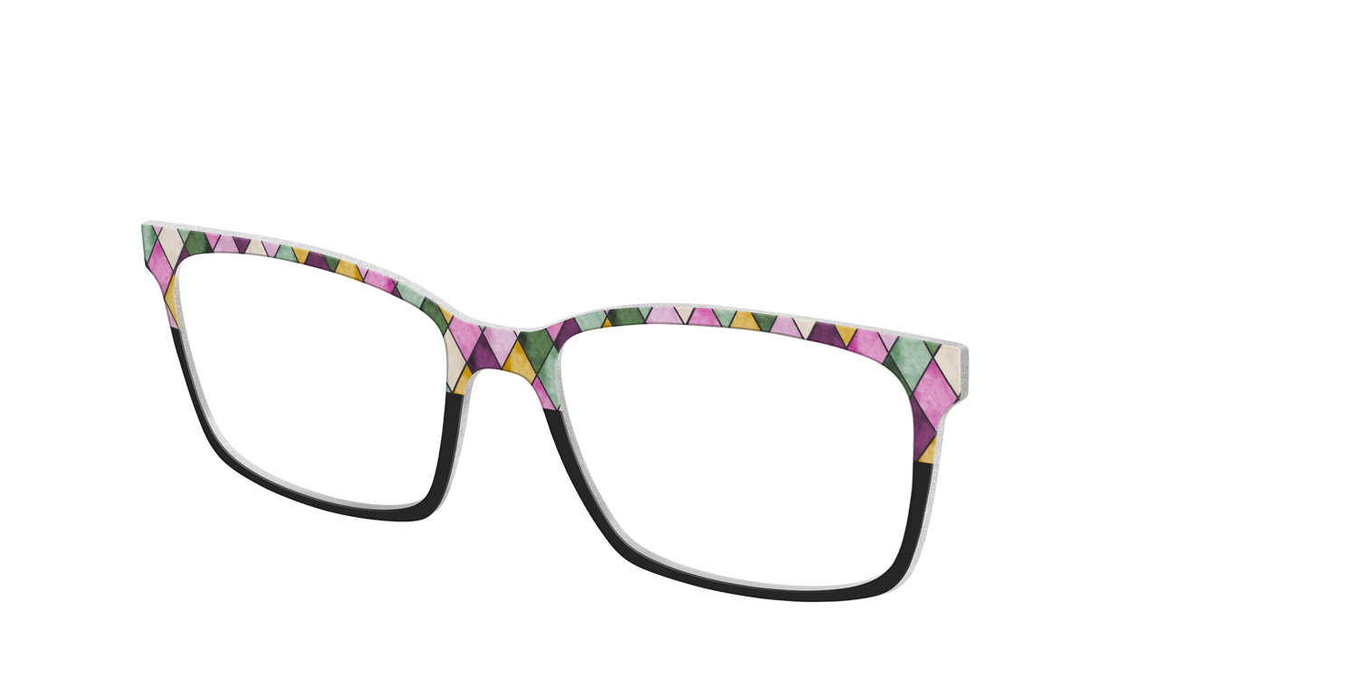 The Playful Harley Split - Angle Top Image - Pair Eyewear