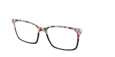 The Playful Harley Split - Angle Top Thumbnail - Pair Eyewear