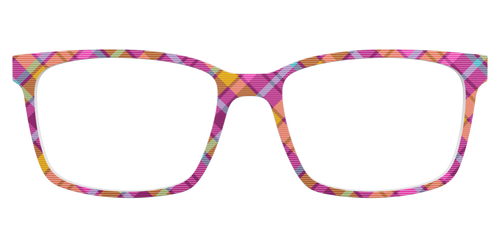 The Playful in Pink Plaid - Kirby Top - Pair Eyewear