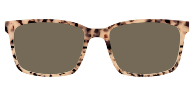 The Polarized Bisque Tortoise Split Sun Top - Front Top Thumbnail - Pair Eyewear