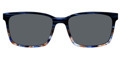 The Polarized Blue Horn Tortoise Sun Top - Front Top Thumbnail - Pair Eyewear