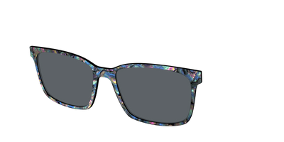 The Polarized Midnight Abalone Sun Top - Angle Top Thumbnail - Pair Eyewear
