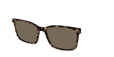 The Polarized Sienna Tortoise Sun Top - Angle Top Thumbnail - Pair Eyewear