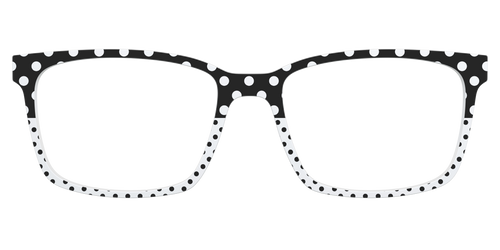 The Polka Dot Print Mix - Kirby Top - Pair Eyewear