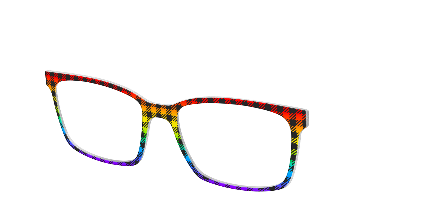 The Primary Plaid - Angle Top Image - Pair Eyewear