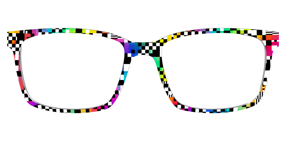 The Prismatic Check - Lifestyle Kirby Top Image - Pair Eyewear