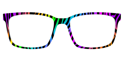 The Prismatic Zebra - Front Top Thumbnail - Pair Eyewear