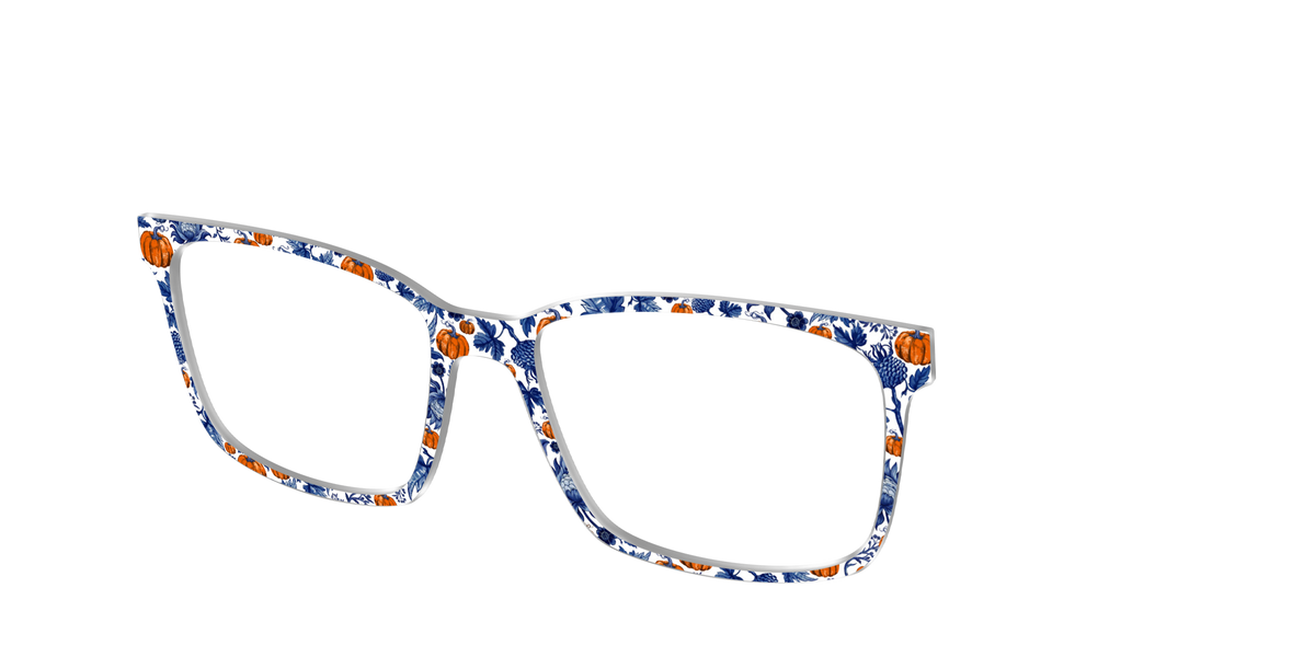 The Pumpkin Garden Toile - Angle Top Image - Pair Eyewear