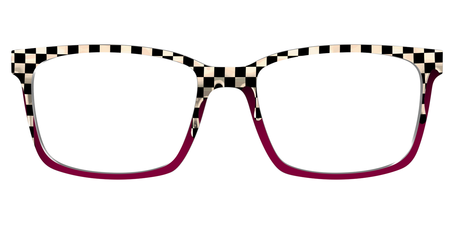 The Punk Rock Checkerboard - Lifestyle Kirby Top Image - Pair Eyewear
