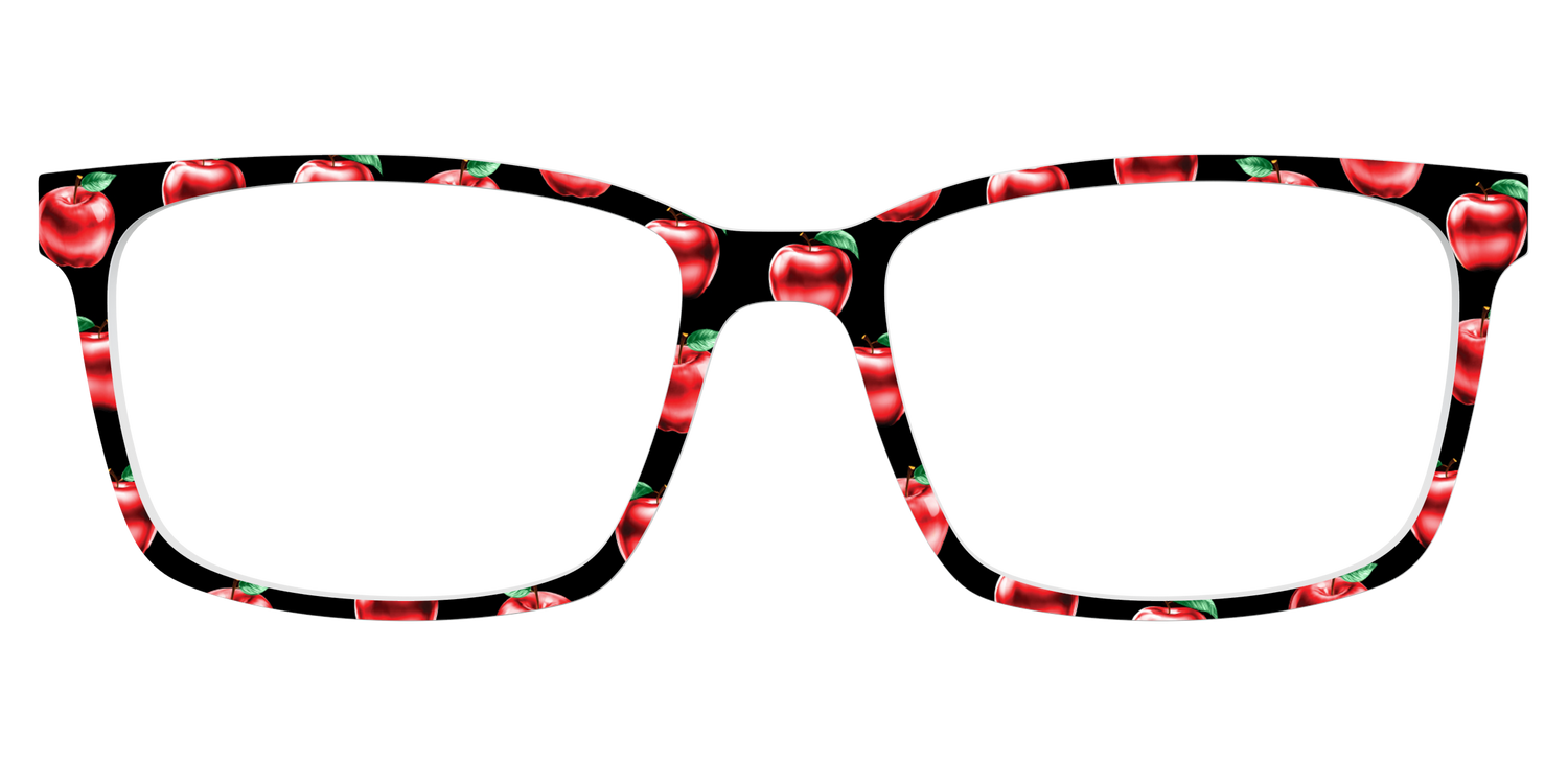 The Red Chrome Apples - Lifestyle Kirby Top Image - Pair Eyewear