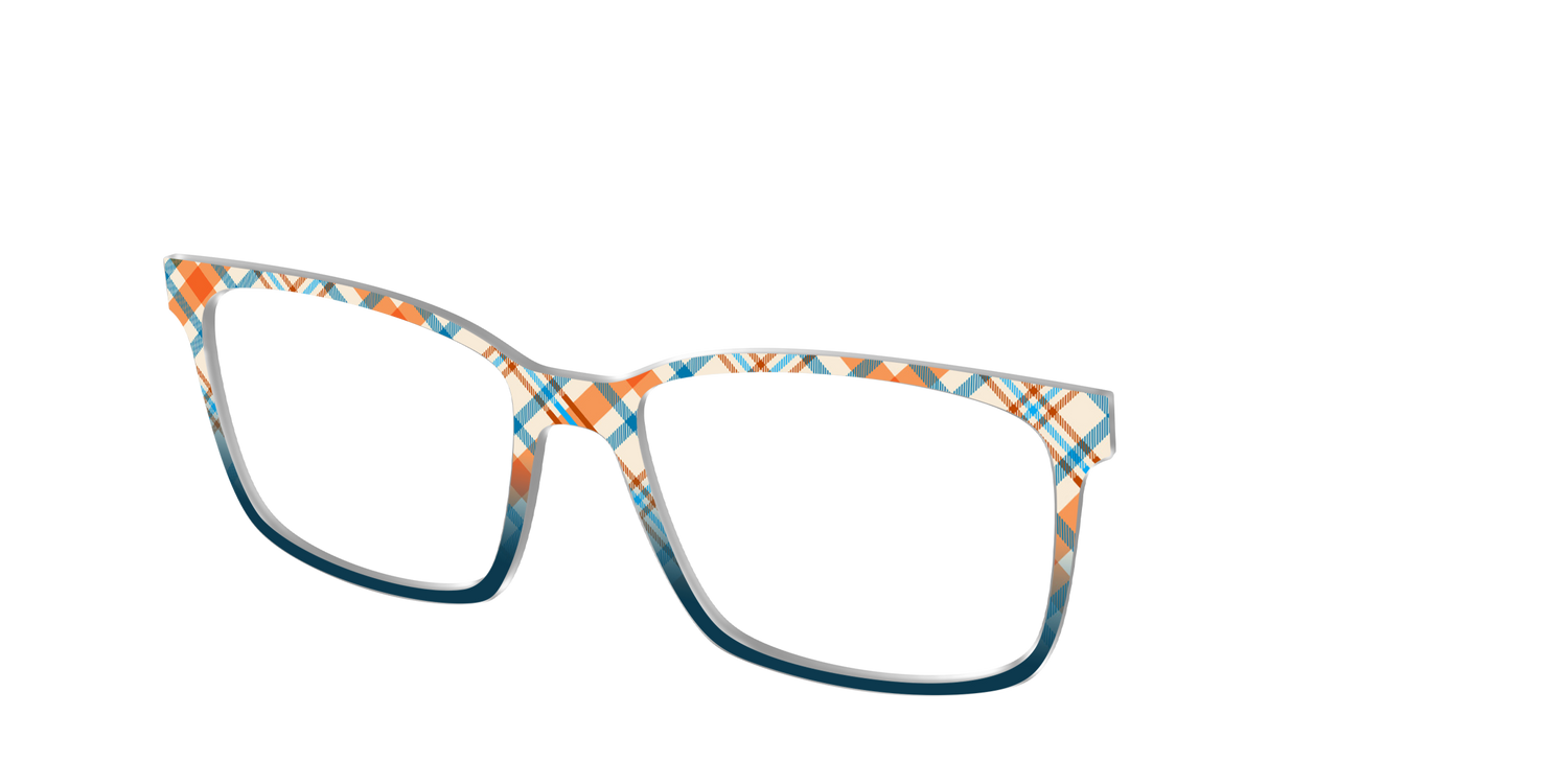 The Sailing Plaid - Angle Top Image - Pair Eyewear