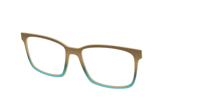The Sand to Sea Gradient Check - Angle Top Thumbnail - Pair Eyewear
