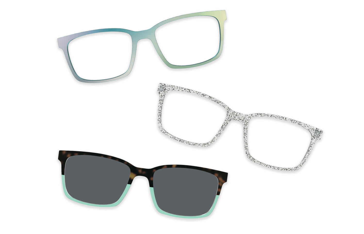 Seafoam Clear - Set - Product Image 10 - Pair Eyewear