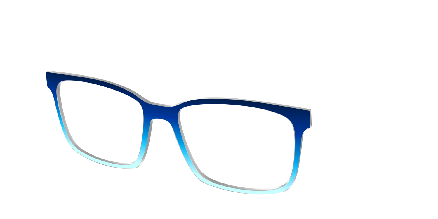 The Seaside Gradient - Angle Top Image - Pair Eyewear