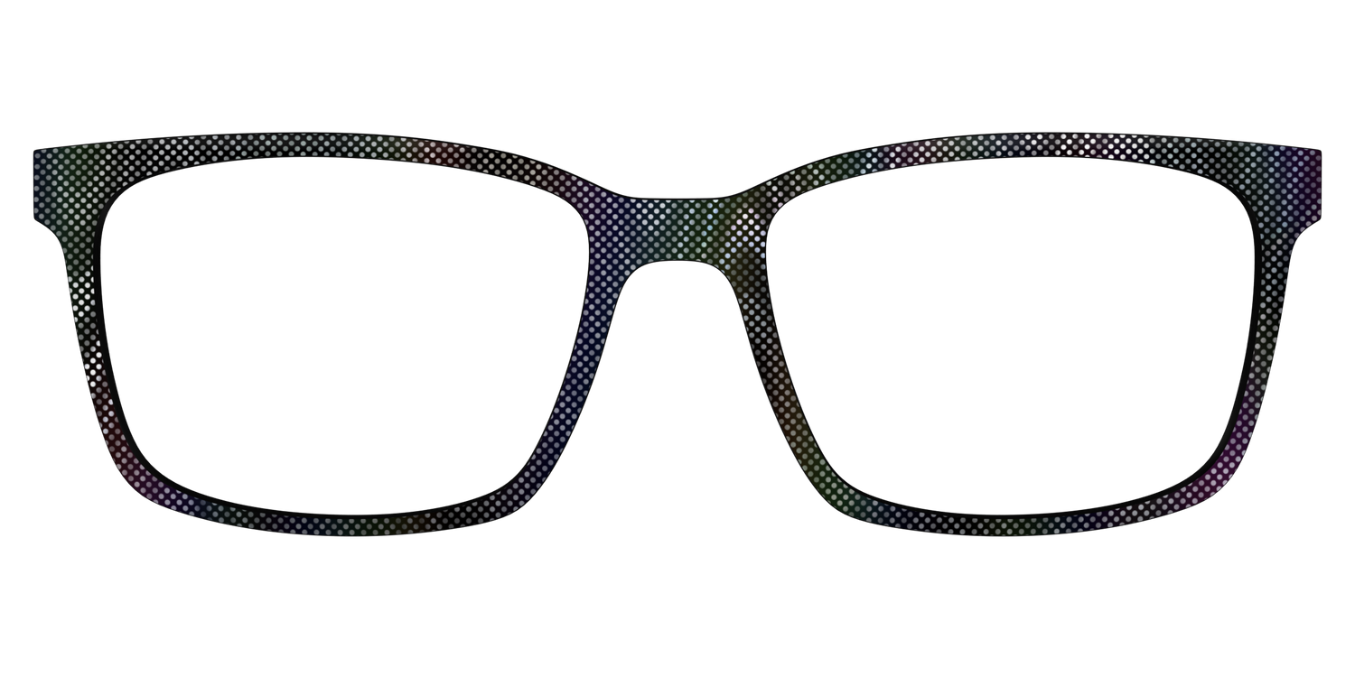 The Silver Iridescent Ripple - Lifestyle Kirby Top Image - Pair Eyewear