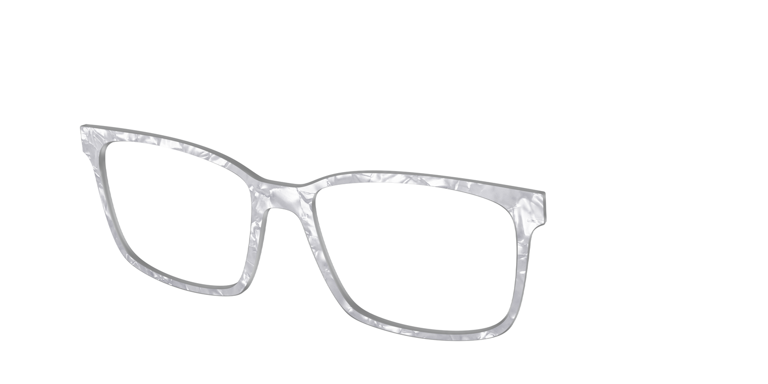 The Smoky Quartz Pearl Marble - Angle Top Image - Pair Eyewear