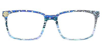 The Snowscape Stained Glass - Front Top Thumbnail - Pair Eyewear