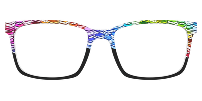The Rainbow Stacks Split - Front Top Thumbnail - Pair Eyewear