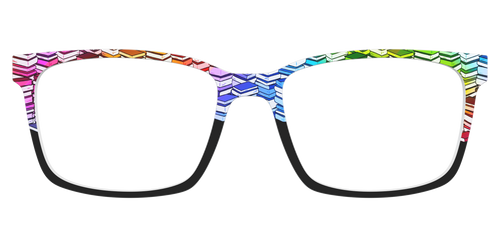 The Rainbow Stacks Split - Kirby Top - Pair Eyewear