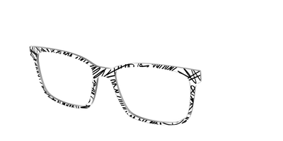 The Stylish Scribble - Angle Top Thumbnail - Pair Eyewear
