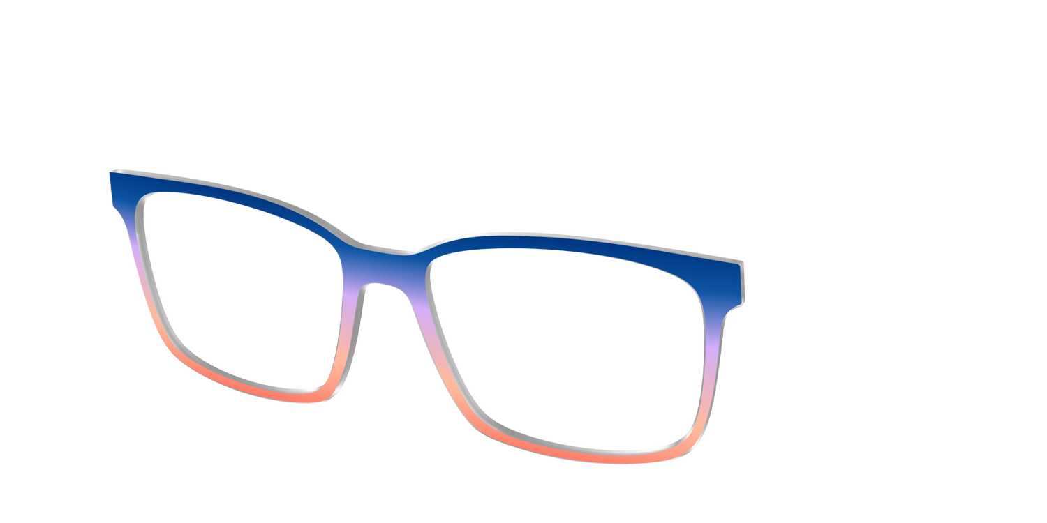 The Sundown Gradient - Angle Top Image - Pair Eyewear