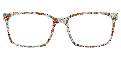 The Tattooed Floral - Kirby Top - Pair Eyewear