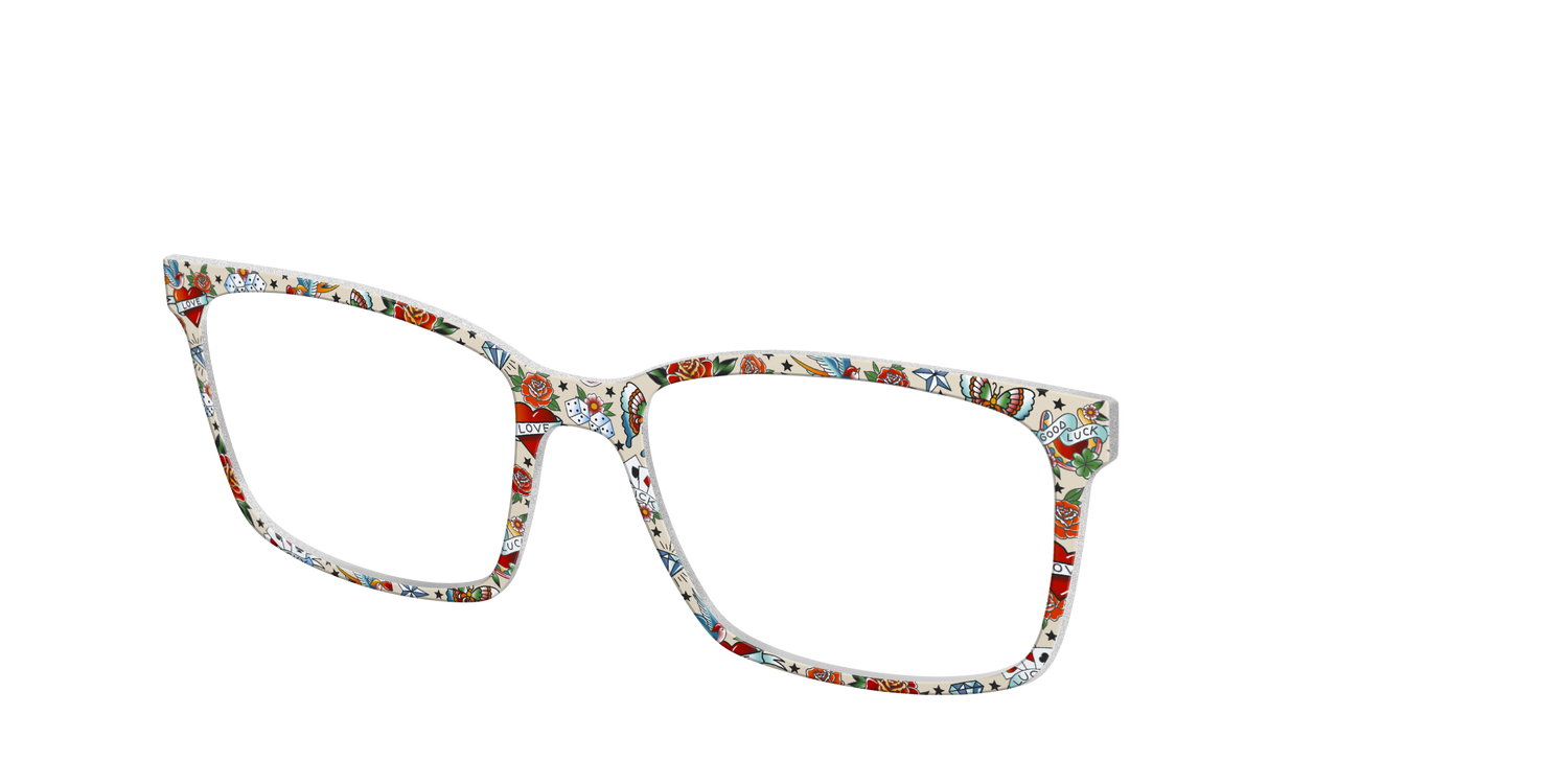 The Tattooed Floral - Angle Top Image - Pair Eyewear