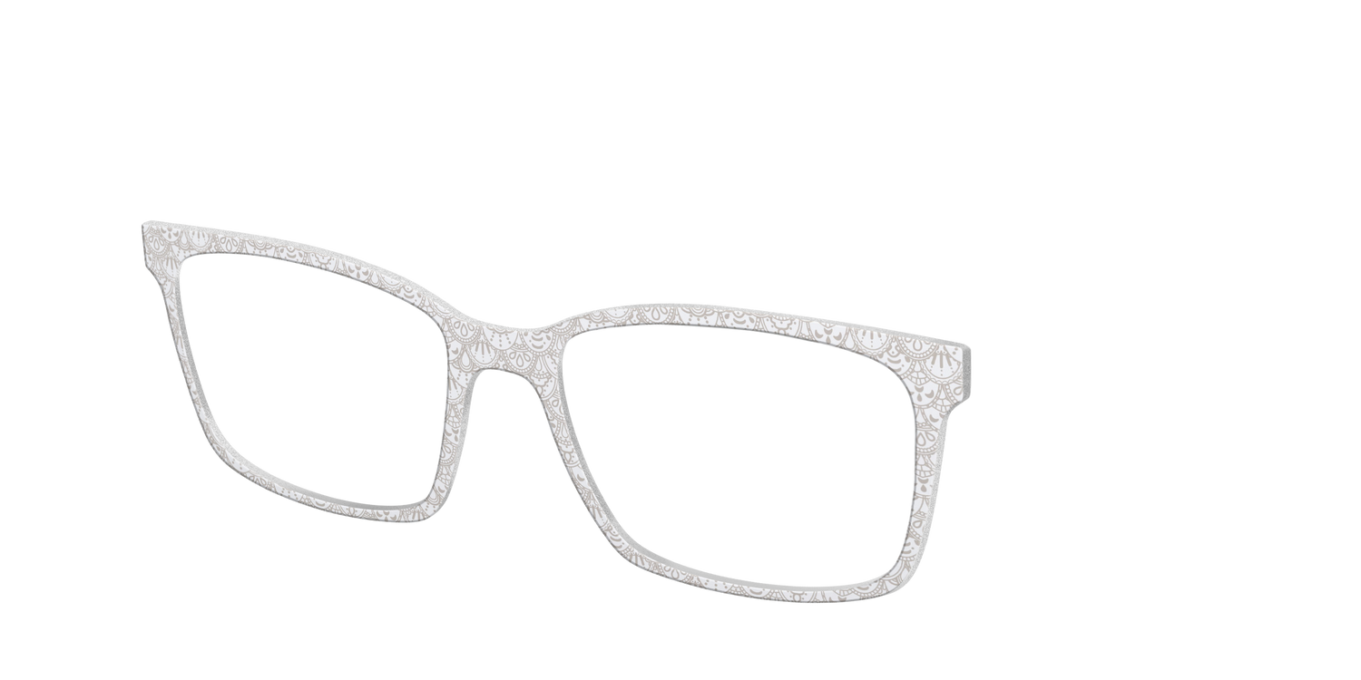 The Taupe Scallop Lace - Angle Top Image - Pair Eyewear