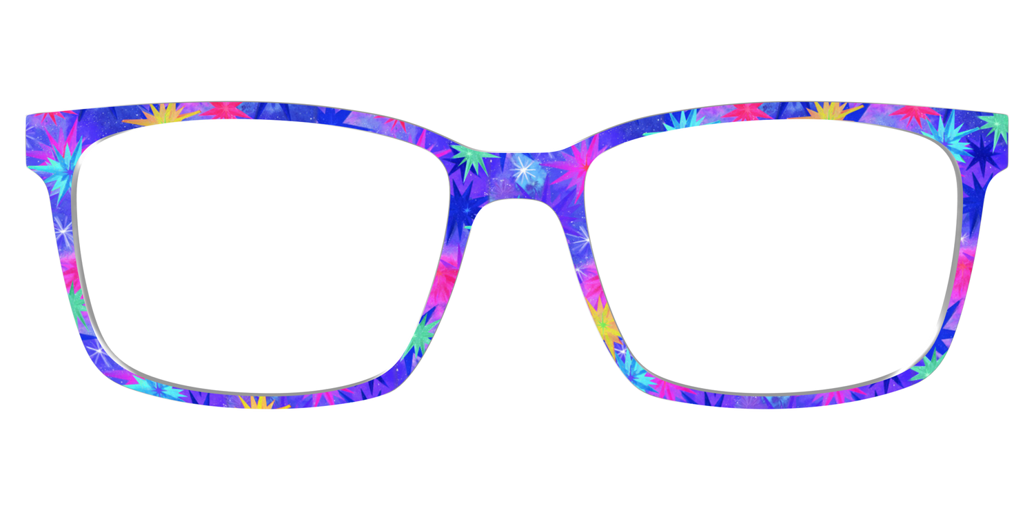 The Tie-Dye Starbursts - Lifestyle Kirby Top Image - Pair Eyewear
