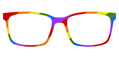The Traditional Pride Flag - Front Top Thumbnail - Pair Eyewear