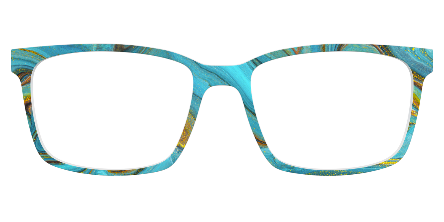 The Turquoise Geode - Lifestyle Kirby Top Image - Pair Eyewear