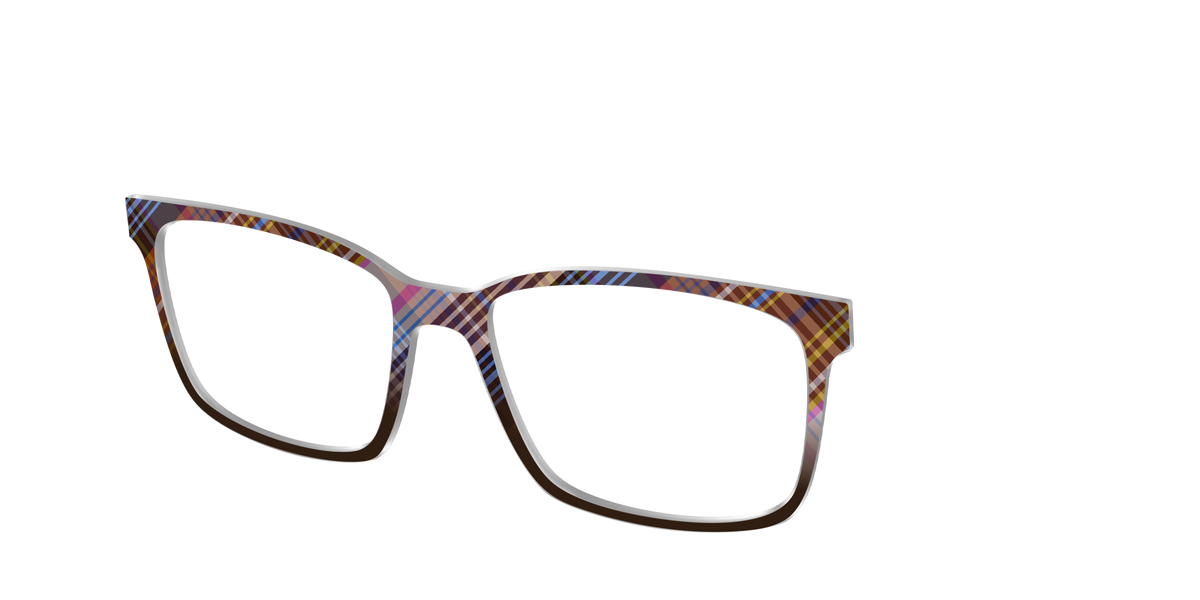 The Twill Tartan - Angle Top Image - Pair Eyewear
