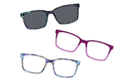 The Violet Wildflower Pairing Set - Pair Eyewear