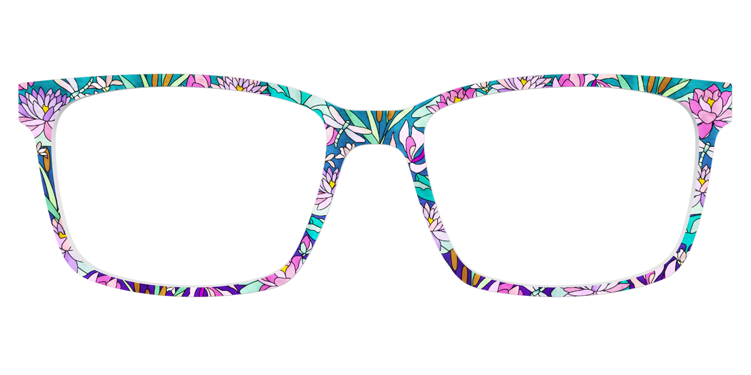 The Water Lily Stained Glass - Lifestyle Kirby Top Image - Pair Eyewear